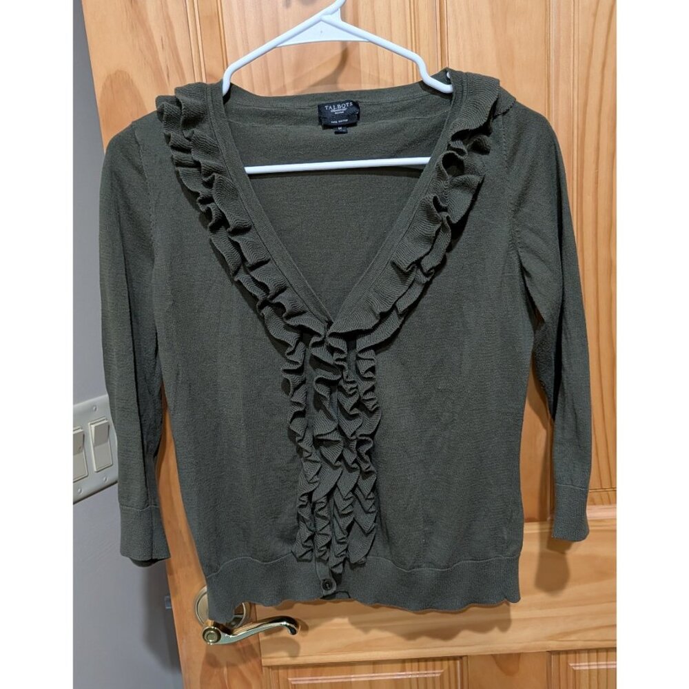 TALBOTS Pima Cotton Cardigan